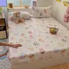 Juego de 3 Piezas de Sábana Bajera Ajustada Gruesa de Vellón de Leche Cálido para Otoño e Invierno 1.5m 1.8m Cubre Cama de Vellón de Coral Antiestático y Amigable con la Piel Antideslizante