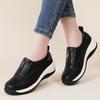 Zapatos Versátiles Cómodos y que Aumentan la Altura para Uso Diario, para Mujeres de Mediana Edad y Mayores, de Suela Gruesa, Antideslizantes, de Suela Blanda, Slip-On