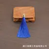 8cm capuchón de metal borla pequeña borla abanico colgante marcapáginas borla ropa accesorios para el cabello borla accesorios decorativos al por mayor