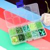 Set de 10 Colores de Lentejuelas Perla para Manualidades Caja Alta Calidad Bordado Francés Hecho a Mano DIY 20 Colores