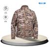 Chaqueta Softshell Camuflaje Comandante para Hombre Chaqueta Táctica de Forro Polar Engrosado Impermeable Cortavientos Ropa de Trabajo para Montañismo al Aire Libre