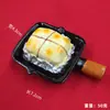 Serie de Juguetes de Comida Caliente para Anclas de Douyin Bocadillos de Simulación Receta Gourmet Pegatinas para Refrigerador de Resina