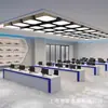 Consola de monitoreo tecnología de barniz para hornear sentido simple moderno mesa y silla combinación consola de despacho consola de centro de mando