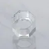 Hebilla para Servilleta Anillo para Servilleta Exquisito y Sencillo Anillo para Servilleta de Resorte Doble Perla Anillo de Tela de Moda para Hotel Hebilla para Comida Occidental