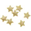 Estrella de cinco puntas relieve ultrasónico polvo dorado amor clip para el pelo de niños tocado accesorios decoración de corona accesorios para el pelo al por mayor