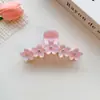 Grampo de Cabelo Floral de Alta Qualidade para a Parte de Trás da Cabeça, Realça o Volume do Cabelo, Novo Design de Nicho 2026, Acessório de Cabelo Bico de Pato de Luxo Leve