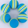 Pelota Arcoíris de Espuma Eva Sólida para Práctica de Golf Juguete para Mascotas Resistente a Mordeduras Pelota de Eva Colorida para Gato