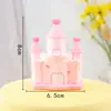Castillo Celebrado Cibernético Globo Tarjeta Rueda de la Fortuna Globo Decoración de Pastel Enchufe de Globo Decoración de Mesa de Postre