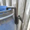 Tubo de rebosadero 3D Manguera de drenaje para cubo de rebosadero Juego de mangueras Soporte de borde de cubo engrosado Accesorios anti-rebosadero