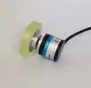 Máquina de prensar telhas de aço coloridas codificador de contador alta precisão roda medidora de poliuretano roda de nylon suporte de montagem acessórios