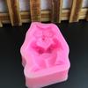Molde de Silicone Formato Coruja DIY Molde Dobrável para Bolo Artesanal Ferramenta Dobrável para Doce Molde para Bolo Outro Sem Silicone