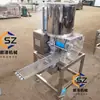 Máquina formadora de bolo de carne máquina formadora de bolo de batata conjunto completo de equipamentos formadores de bolo de carne de hambúrguer para dimensionamento e casca