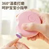 Set de cortauñas y lima de uñas eléctrica, pulidor de uñas para el hogar, recortador de uñas eléctrico para bebés, cortauñas para niños