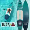 Prancha de Stand Up Paddle Inflável, Prancha SUP de Camada Dupla para Surfe, Pesca e Esportes Aquáticos