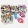 Palillos para Cócteles Listos para Usar Decoración de Platos Fríos Árbol de Coco Hawaiano Paraguas de Sandía Palillos de Frutas Piña Pavo Real Flamenco