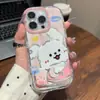 Pegatina Perrito Adecuado para Teléfono Móvil Oppo Vivos19 Funda de Teléfono Y200Reno12Pro Redmi Xiaomi Anticaída