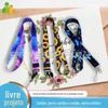 Moderno Simples Transferência de Calor Crachá Transparente Cordão para Celular Porta Cartão Estudante Trabalho ID Personalizado Criativo Personalização