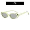 Armazón de gafas ovalado estilo coreano 2024 nuevo armazón de gafas de luz azul anti-moda cara pequeña se puede equipar con lente plana para miopía universidad
