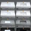 Gabinete de Baño Integrado de Pizarra Bolun Combinación de Gabinete Espejo Inteligente para Baño Lavabo Almacenamiento Simple Moderno