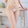 Comércio exterior quente plus size sexy tentação tanga feminina cintura baixa algodão roupa íntima feminina fina calças cruzadas 6819