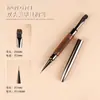 Pluma de Dibujo de Palo de Sándalo, Pluma de Manicura, Tubo de Aguja, Pluma de Dibujo de Flor Ultra Fina, Pluma de Fototerapia de Doble Punta, Pluma de Gancho Multifuncional