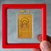 Ocho Santos Patronos Lámina de Oro Zodiaco Año de Nacimiento Buda Pegatinas para Teléfono Venta al por Mayor Tráfico para Transmisiones en Vivo Transfronterizas
