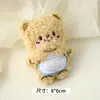 Llavero Broche de Oso Lindo de Moda Decoración para Mochila de Estudiante Muñeca Colgante Pequeño Muñeca Versátil Venta al por Mayor