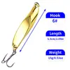 Señuelo de Lentejuelas para Pesca de Arrastre, Señuelo de Anzuelo Único para Pesca de Whitefish, Señuelo de Lentejuelas Angulado y Biselado