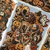 Conjunto Completo de Adesivos de Halloween Transfronteiriços para Guitarra, Caderno, Mala DIY Decoração Graffiti à Prova d'Água Novo Modelo Atacado