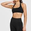 Ropa Interior Deportiva Halter Sling Europea y Americana para Mujer Verano Sensación Naked con Almohadilla en el Pecho Top Ajustado para Uso Exterior Ropa de Yoga para Entrenamiento Físico
