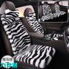 Almofada de Assento de Carro de Pelúcia Pata de Gato de Inverno Rf Almofada de Assento de Desenho Animado Quente e Fofa de Alta Qualidade Suprimentos de Interior Acessórios Transfronteiriços