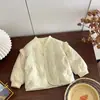 Chamarra de Plumas para Niñas con Forro de Plumas, Cálida y Ligera, Nueva Ropa Exterior Elegante para Niños