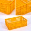 Cesta para Chiles, Cesta para Champiñones, Mayorista Fabricante Rectangular para Frutas y Verduras, Cesta de Transporte, Cesta Volteable Ranurada para Clasificación