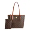 Bolso Grande de Mujer de Alta Gama Transfronterizo 2026 con Gran Capacidad, Bolso Tote con Estampado Color-Blocking, Bolso de Hombro de Moda