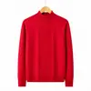 Suéter Feminino Simples de Cor Sólida com Gola Alta Meia-Boca, Tricô em Ponto Trançado, Blusa de Manga Longa, Novo Estilo Outono/Inverno 2026