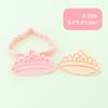 Serie Princesa Corona Unicornio Molde para Galletas Castillo 3D Realista Molde para Galletas Estampado de Arcilla DIY