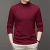 2026 Comércio Exterior Outono/Inverno Nova Malha Suéter Estilo Coreano Masculino Slim Fit Manga Longa Pulôver de Tricô Camada Base Malharia Masculino