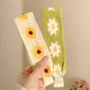 Parche Floral de Punto Francés para Flequillo, Parche Mágico para el Cabello para Mujeres, Cinta para el Cabello sin Presión, Diadema para Lavarse la Cara, Diadema, Accesorio para el Cabello
