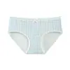 El tiempo ha mejorado. Pantaletas de algodón puro estilo campestre, 10A antibacterianas, entrepierna extendida, transpirables, bragas triangulares de cintura media para niñas