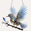 Adornos Colgantes de Pájaros Acrílicos de Alta Venta Transfronterizos para Sala de Estar y Jardín, Decoración de Escena Festiva, Regalo