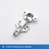 Arábia Saudita dobradiça de amortecimento de buffer fixo instalação lateral de porta de armário de guarda-roupa dobradiça hidráulica dobradiça de ângulo especial