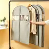 Capa de Roupa Cinza Respirável Popular da Amazon Bolsa para Pendurar Roupas à Prova de Poeira e Umidade Bolsa para Pendurar Terno