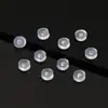 Platillo volador pequeño no fácil de proliferar piercing de oreja de silicona tachuelas para oreja fijas junta suave piercing de labio piercing de ombligo anti-atrapado Espaciador de perla