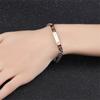 Pulsera Creativa de Pareja La Bella y la Bestia Adornos de Mano de Aleación con Pedrería Joyería de Moda Regalo para Tanabata Día de San Valentín