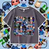 Nuevo Hospital de Animales Roblox juego de hospital de animales mercancía ropa camiseta de manga corta para niños top