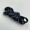Cordão de Corda Trançada de Poliéster de 5 mm, Corda Trançada Colorida Feita à Mão, Cordão de Fechamento Paracord, Cordão para Chapéu