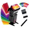 Máquina de filtro de câmera de luz de teto filtro de cor flash luz suave peça de armazenamento bolsa fotografia preencher luz beleza cor peça
