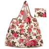 Bolsa de Compras Plegable Verde Japonesa y Coreana Ligera Impermeable Gran Capacidad Bolsa de Almacenamiento para Supermercado Bolsa de Compras Portátil Bolsa Tote Engrosada