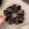 Elástico de Cabelo de Veludo Dongdaemun Coreano~ Estilo Básico Versátil Elástico de Cabelo Corda de Cabelo Preta para Mulheres