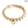 Collar con remaches Fadou para perros, productos para bulldog británico agresivo, cadena para perros, anillo para el cuello, anillo antimordeduras para perros, collar con anillo para el cuello